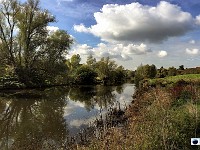 The Sublime View  Mid 18th Century artists and philosophers placed certain landscape views in a category they regarded as “sublime” (it means “noble”or “awe-inspiring”, says the Oxford Dictionary). This “sublime” view of the Medway, is just upstream from Barming Bridge. If it looks like an early John Constable landscape, that’s purely accidental!	£190